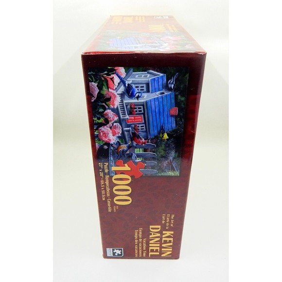 Puzzle Art Kevin Daniel Vacation Time 2016 Karmin #08563-Z 1000+ Pc. Sealed - Picture 4 of 6